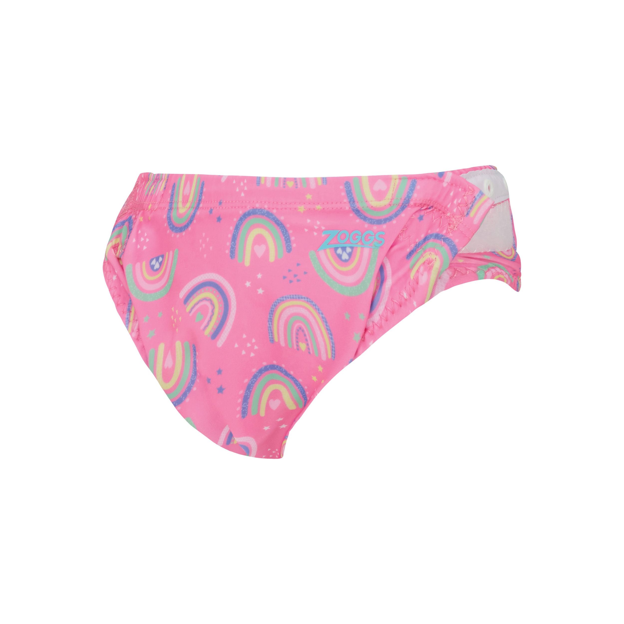 465522_RNMG_Rainbow Magenta Adjustable Swim Nappy_F
